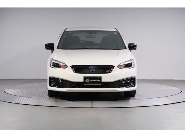 インプレッサスポーツ ＳＴＩスポーツ　アイサイトセイフティプラス　ＬＥＤヘッドライト　ＬＥＤアクセサリーライナー　社外パナＳＤナビＴＶ　ＥＴＣ　１８インチ純正アルミ　シートヒーター　キーレスアクセス＆プッシュスタート　ワンオーナー（4枚目）