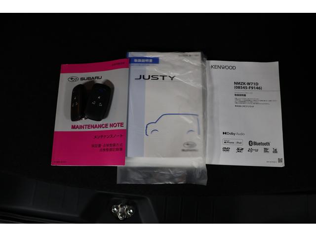 ジャスティ ベースグレード　前後録画ドラレコ　左右電動スライドドア　前後障害物センサー　シートヒーター　ケンウッドＮＭＺＫ－Ｗ７１Ｄ　フルセグＴＶ　ＵＳＢ端子　Ｂｌｕｅｔｏｏｔｈ接続　バックカメラ（27枚目）