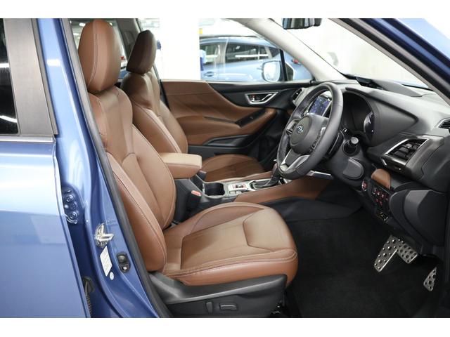 フォレスター Advance EyeSight搭載車 ブラウンレザーシート 1年間走行距離無制限スバルあんしん保証付き/ETC/4WD/バックカメラ/スマートキー/パワーシート/レザーシート/LEDヘッドライト/パドルシフト/フルセグTV/プッシュスタート/DVD再生(8枚目)