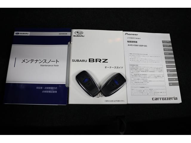 BRZ S 6AT STIドライカーボンリヤスポイラ- STIドライカーボンリヤスポイラー アイサイトVer3 カロッツェリアナビ ドライブレコーダー バックカメラ シートヒーター ETC(11枚目)