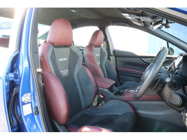 ＷＲＸ Ｓ４ ＳＴＩスポーツＲ　ＥＸ　レカロシート　ドライブレコーダー　全車速追従機能付クルーズコントロール　対歩行者保護エアバッグ　フロントカメラ　サイドカメラ　バックカメラ　シートヒーター　ＥＴＣ　パワーシート　シートヒーター（8枚目）