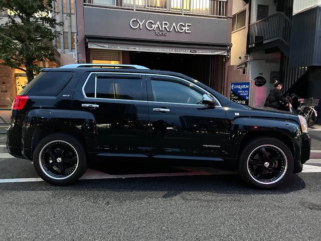 GMCテレーン ブラックレザーシート シートヒーター サンルーフ 社外カロッツェリア楽ナビ バックカメラ 社外20インチアルミホイール(16枚目)