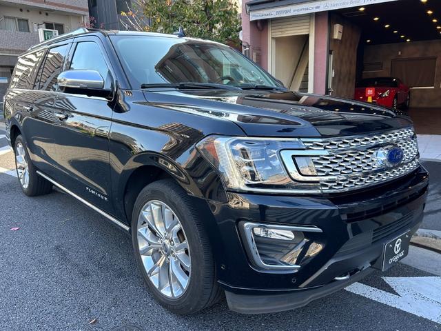 エクスペディション MAX プラチナム ロングボディー 2019年モデル 新車並行 4WD サンルーフ ブラックレザーシート シートヒーター&クーラー LEDライト 360°カメラ アップルカープレイ ETC 純正22インチアルミホイール(3枚目)