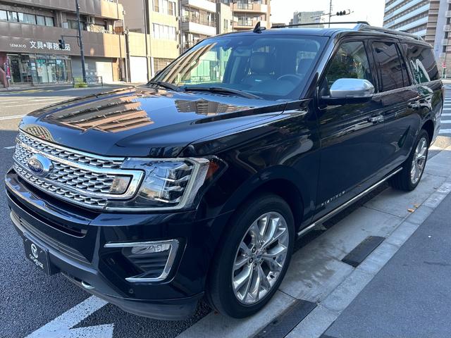 エクスペディション MAX プラチナム ロングボディー 2019年モデル 新車並行 4WD サンルーフ ブラックレザーシート シートヒーター&クーラー LEDライト 360°カメラ アップルカープレイ ETC 純正22インチアルミホイール(5枚目)