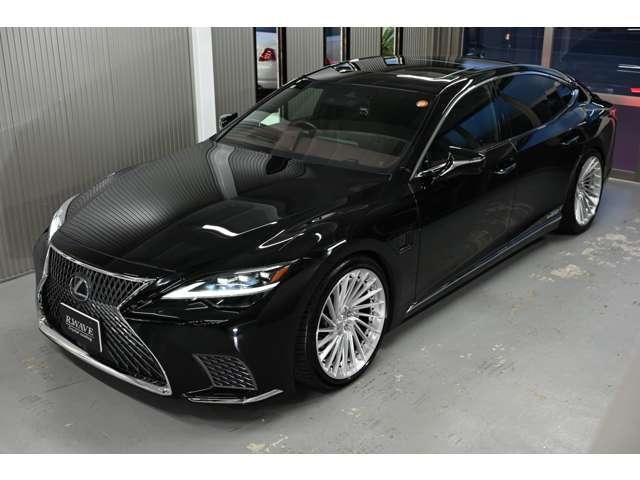 LS LS500h エグゼクティブ アドバンスドドライブ 4WD ワイトレ エアサスコントローラー マークレビンソン リアエンタ パノラミックビューモニター デジタルインナーミラー(2枚目)