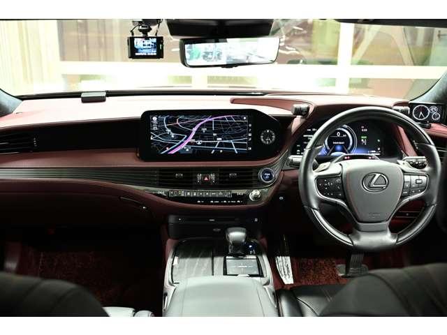 LS LS500h エグゼクティブ アドバンスドドライブ 4WD ワイトレ エアサスコントローラー マークレビンソン リアエンタ パノラミックビューモニター デジタルインナーミラー(3枚目)