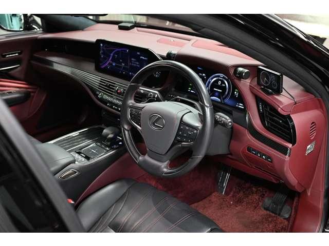 LS LS500h エグゼクティブ アドバンスドドライブ 4WD ワイトレ エアサスコントローラー マークレビンソン リアエンタ パノラミックビューモニター デジタルインナーミラー(49枚目)