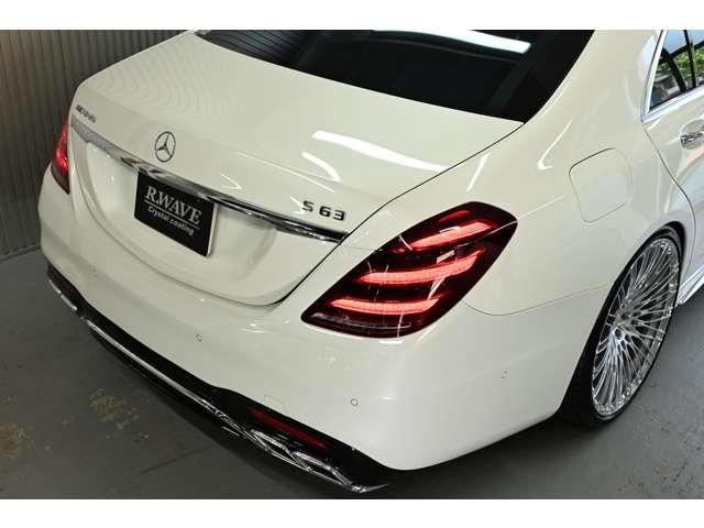 Sクラス S63 4マチック+ロング 4WD ロワリングキット ワンオフアルミ オットマン リアエンタ パノラマSR(22枚目)