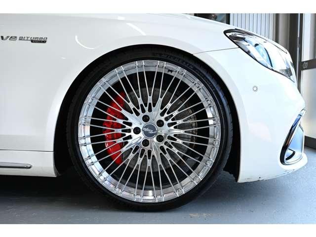 Sクラス S63 4マチック+ロング 4WD ロワリングキット ワンオフアルミ オットマン リアエンタ パノラマSR(32枚目)