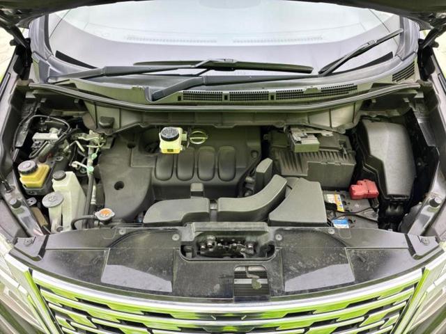 エルグランド ハイウェイスターS 新品タイヤ/保証書/純正 SDナビ/後席モニター 純正 12.3インチ/エマージェンシーブレーキ/両側電動スライドドア/シート ハーフレザー/プロパイロット/ドライブレコーダー 純正 バックカメラ(54枚目)