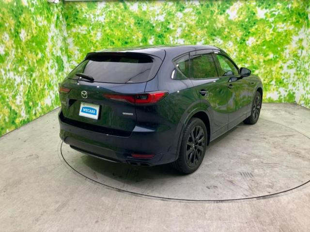 ＣＸ－６０ ４ＷＤ　ＸＤハイブリッドプレミアムスポーツ　サンルーフ／ＢＯＳＥ／保証書／純正　１１．６インチ　ＳＤナビ／衝突安全装置／シートヒーター／全方位モニター／車線逸脱防止支援システム／シート　ハーフレザー／パーキングアシスト　バックガイド　電動シート（3枚目）