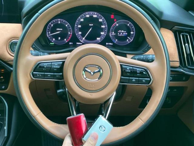 ＣＸ－６０ ４ＷＤ　ＸＤハイブリッドプレミアムスポーツ　サンルーフ／ＢＯＳＥ／保証書／純正　１１．６インチ　ＳＤナビ／衝突安全装置／シートヒーター／全方位モニター／車線逸脱防止支援システム／シート　ハーフレザー／パーキングアシスト　バックガイド　電動シート（32枚目）