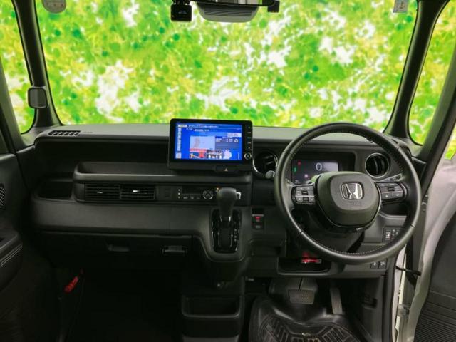 N-BOXカスタム 4WDコーディネートスタイル2トーン 保証書/純正 9インチ SDナビ/両側電動スライドドア/シートヒーター/車線逸脱防止支援システム/シート ハーフレザー/ヘッドランプ LED/USBジャック/Bluetooth接続/ETC 4WD(14枚目)