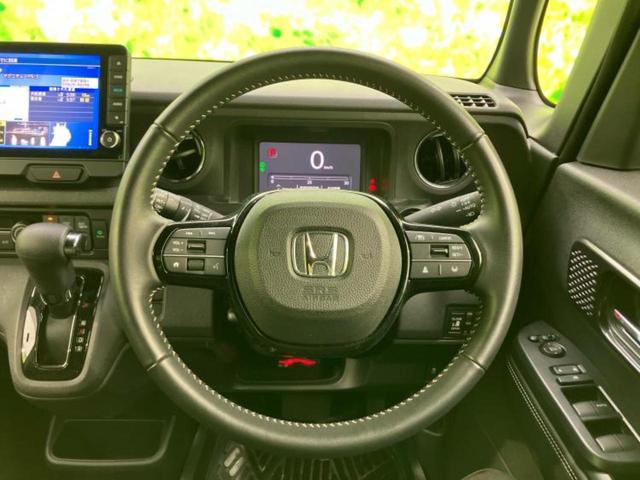 N-BOXカスタム 4WDコーディネートスタイル2トーン 保証書/純正 9インチ SDナビ/両側電動スライドドア/シートヒーター/車線逸脱防止支援システム/シート ハーフレザー/ヘッドランプ LED/USBジャック/Bluetooth接続/ETC 4WD(16枚目)