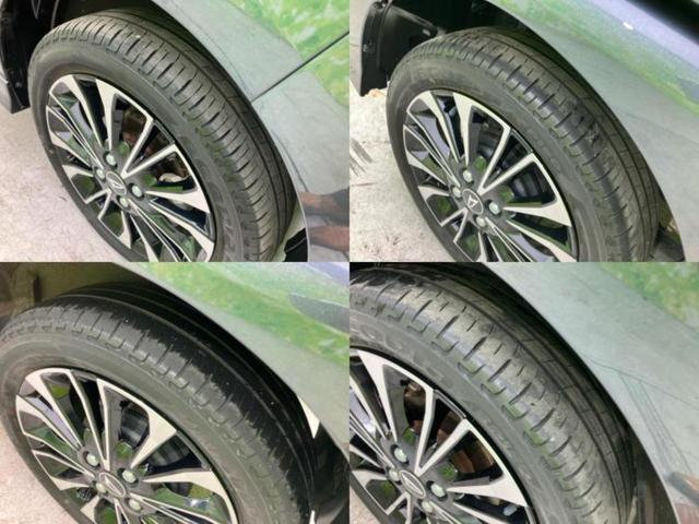 タント カスタムＲＳ　新品タイヤ／保証書／社外　ＳＤナビ／衝突安全装置／両側電動スライドドア／シートヒーター　前席／車線逸脱防止支援システム／シート　ハーフレザー／パーキングアシスト　バックガイド　衝突被害軽減システム（55枚目）