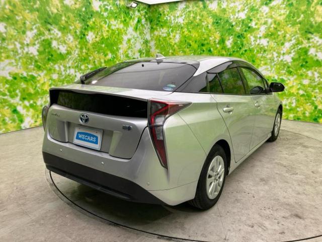 プリウス Ｓセーフティプラス　新品タイヤ／純正　ＳＤナビ／衝突安全装置／車線逸脱防止支援システム／パーキングアシスト　自動操舵／ヘッドランプ　ＬＥＤ／ＥＴＣ／ＥＢＤ付ＡＢＳ／横滑り防止装置／アイドリングストップ　ＬＥＤヘッドランプ（3枚目）