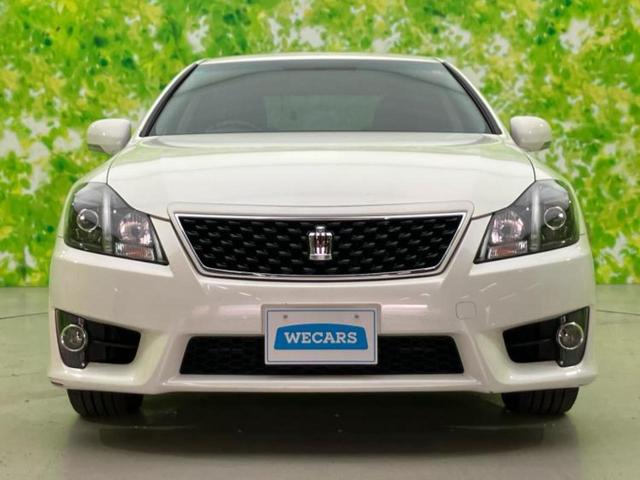 クラウン アスリートアニバーサリーエディション 保証書/純正 HDDナビ/シートヒーター 前席/シート フルレザー/ドライブレコーダー 前後/ヘッドランプ HID/USBジャック/ETC/EBD付ABS/横滑り防止装置/クルーズコントロール 記録簿(41枚目)