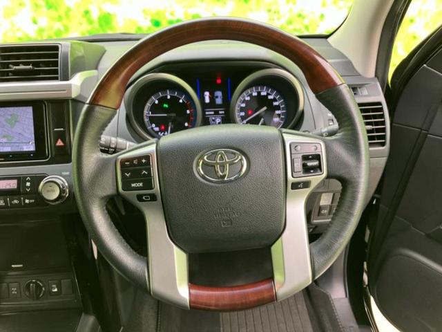 ランドクルーザープラド 4WD TX 保証書/社外 SDナビ/フリップダウンモニター 社外 10.2インチ/ドライブレコーダー 社外/ヘッドランプ LED/USBジャック/ETC/EBD付ABS/横滑り防止装置/バックモニター 4WD(14枚目)