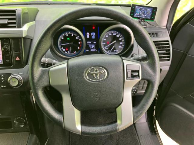 ランドクルーザープラド 4WD TXアルジェントクロス サンルーフ/純正 SDナビ/ETC/EBD付ABS/横滑り防止装置/バックモニター/ワンセグTV/ルーフレール/禁煙車/エアバッグ 運転席/エアバッグ 助手席/エアバッグ サイド バックカメラ 4WD(14枚目)