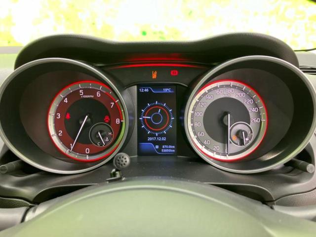 スイフトスポーツ スポーツ 新品タイヤ/保証書/純正 8インチ SDナビ/衝突安全装置/シートヒーター 運転席/全方位モニター用カメラ/車線逸脱防止支援システム/ドライブレコーダー 前後/ヘッドランプ LED 全周囲カメラ(12枚目)