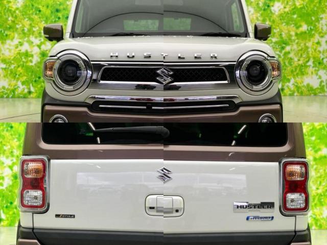 ハスラー Ｊスタイル２ターボ　新品タイヤ／純正　９インチ　ＳＤナビ／デュアルカメラブレーキサポート（スズキ）／シートヒーター　前席／全方位モニター／車線逸脱防止支援システム／ドライブレコーダー　前後　全周囲カメラ　ワンオーナー（50枚目）