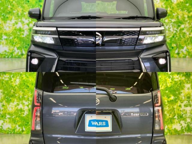 タント カスタムＸ　保証書／社外　ＳＤナビ／衝突安全装置／両側電動スライドドア／シートヒーター　前席／シート　ハーフレザー／ヘッドランプ　ＬＥＤ／ＵＳＢジャック／Ｂｌｕｅｔｏｏｔｈ接続／ＨＤＭＩ接続／ＥＴＣ２．０　禁煙車（49枚目）