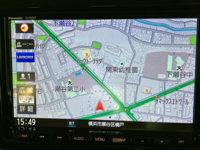 スペーシアカスタム ハイブリッドＸＳターボ　保証書／純正　８インチ　ＳＤナビ／両側電動スライドドア／シートヒーター　前席／シート　ハーフレザー／ヘッドランプ　ＬＥＤ／Ｂｌｕｅｔｏｏｔｈ接続／ＥＴＣ／ＥＢＤ付ＡＢＳ／横滑り防止装置　ターボ（9枚目）