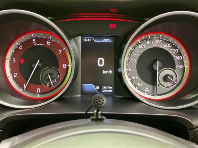 スイフトスポーツ スポーツ　保証書／純正　８インチ　ＳＤナビ／セーフティサポート（スズキ）／シートヒーター　運転席／全方位モニター用カメラ／車線逸脱防止支援システム／パーキングアシスト　バックガイド　衝突被害軽減システム　ＥＴＣ（13枚目）