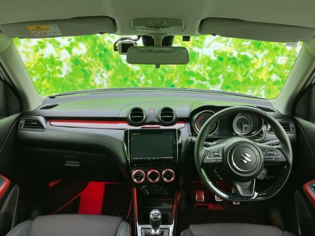 スイフトスポーツ スポーツ　保証書／純正　８インチ　ＳＤナビ／セーフティサポート（スズキ）／シートヒーター　運転席／全方位モニター用カメラ／車線逸脱防止支援システム／パーキングアシスト　バックガイド　衝突被害軽減システム　ＥＴＣ（43枚目）