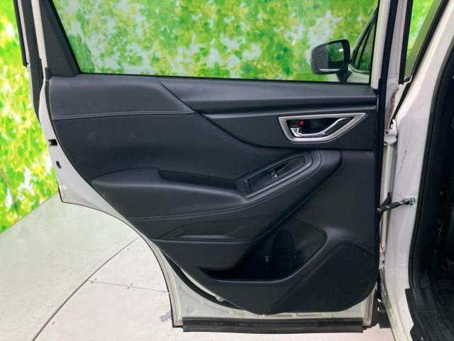 フォレスター 4WDアドバンス 新品タイヤ/サンルーフ/保証書/純正 8インチ SDナビ/フリップダウンモニター/アイサイト/シートヒーター 前席/車線逸脱防止支援システム/シート ハーフレザー 衝突被害軽減システム バックカメラ(23枚目)