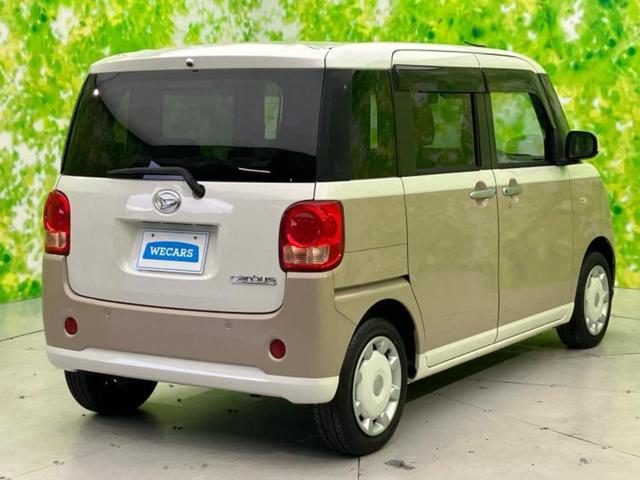 ムーヴキャンバス 4WD X SA3 新品タイヤ/保証書/スマートアシスト(トヨタ・ダイハツ)/両側電動スライドドア/車線逸脱防止支援システム/ヘッドランプ HID/ETC/EBD付ABS/横滑り防止装置/アイドリングストップ 4WD(3枚目)