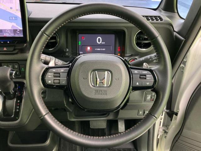 Ｎ－ＢＯＸカスタム ターボ　新品タイヤ／保証書／社外　１１インチ　ＳＤナビ／ホンダセンシング／両側電動スライドドア／シートヒーター　前席／車線逸脱防止支援システム／シート　ハーフレザー／ヘッドランプ　ＬＥＤ　ターボ　バックカメラ（14枚目）