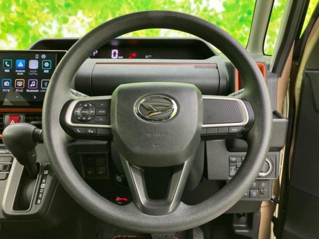 タント 4WDファンクロス 新品タイヤ/保証書/ディスプレイオーディオ9インチ/スマートアシスト(トヨタ・ダイハツ)/両側電動スライドドア/シートヒーター 前席/車線逸脱防止支援システム 衝突被害軽減システム LEDヘッドランプ(13枚目)