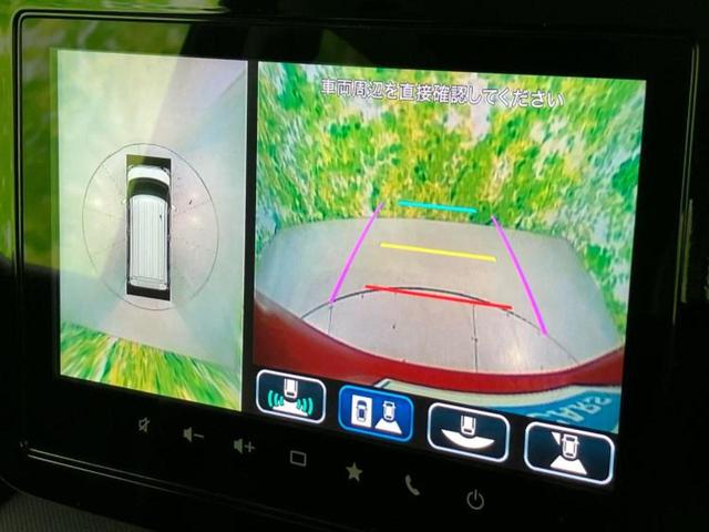 スペーシアカスタム 4WDハイブリッドXSターボ 新品タイヤ/保証書/純正 9インチ SDナビ/セーフティサポート(スズキ)/両側電動スライドドア/シートヒーター 前席/全方位モニター用カメラ/車線逸脱防止支援システム/シート ハーフレザー 4WD(12枚目)