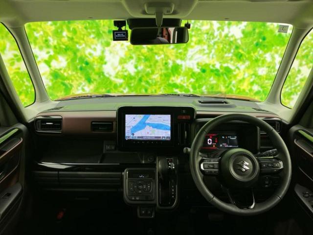 スペーシアカスタム 4WDハイブリッドXSターボ 新品タイヤ/保証書/純正 9インチ SDナビ/セーフティサポート(スズキ)/両側電動スライドドア/シートヒーター 前席/全方位モニター用カメラ/車線逸脱防止支援システム/シート ハーフレザー 4WD(48枚目)