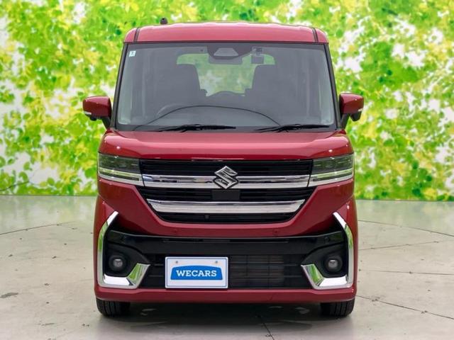 スペーシアカスタム 4WDハイブリッドXSターボ 新品タイヤ/保証書/純正 9インチ SDナビ/セーフティサポート(スズキ)/両側電動スライドドア/シートヒーター 前席/全方位モニター用カメラ/車線逸脱防止支援システム/シート ハーフレザー 4WD(50枚目)