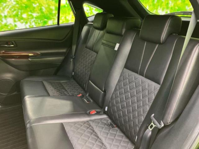 ハリアー プレミアム　保証書／社外　ＨＤＤナビ／トヨタセーフティセンス／車線逸脱防止支援システム／シート　合皮／電動バックドア／ヘッドランプ　ＬＥＤ／ＥＴＣ／ＥＢＤ付ＡＢＳ／横滑り防止装置／アイドリングストップ　電動シート（7枚目）