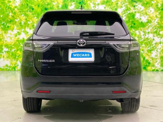 ハリアー プレミアム　保証書／社外　ＨＤＤナビ／トヨタセーフティセンス／車線逸脱防止支援システム／シート　合皮／電動バックドア／ヘッドランプ　ＬＥＤ／ＥＴＣ／ＥＢＤ付ＡＢＳ／横滑り防止装置／アイドリングストップ　電動シート（44枚目）