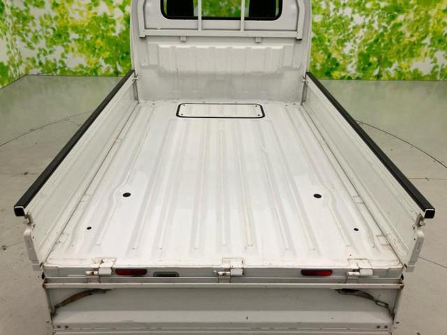 キャリイトラック ４ＷＤ　ＫＣ　新品タイヤ／保証書／禁煙車／エアバッグ　運転席／ワンオーナー／マニュアルエアコン／取扱説明書／ユーザー買取車／最大積載量３５０ｋｇ／アクセサリーソケット／間欠ワイパー／ヘッドライトレベライザー／三方開（7枚目）