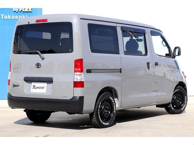 タウンエースバン GL Renoca MOL フリップアップベット フローリング施工 専用セカンドシート フルフラット トーヨーオープンカントリー トヨタ純正SDナビ ETC ナルディステアリング ドライバーレコーダー(20枚目)