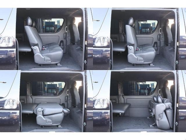 ハイエースバン スーパーＧＬ　ダークプライムＩＩ　トヨタ純正ＳＤナビ　バックカメラ　ＥＴＣ　ドライブレコーダー前後　ＴＲＤフロントスポイラー　ＴＲＤマッドガード　ＴＲＤサイドスカート　ＴＯＹＯオープンカントリーＡＴ１５インチ　トヨタ純正アルミホイール（9枚目）