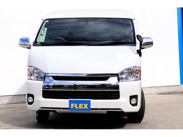 ハイエースワゴン GL トヨタ純正SDナビ フルセグTV 後席フリップダウンモニター バットフェイスボンネット パワースライドド シートカバー トヨタ純正アルミホイール LEDヘッドライト プッシュスタート スマートキー(25枚目)