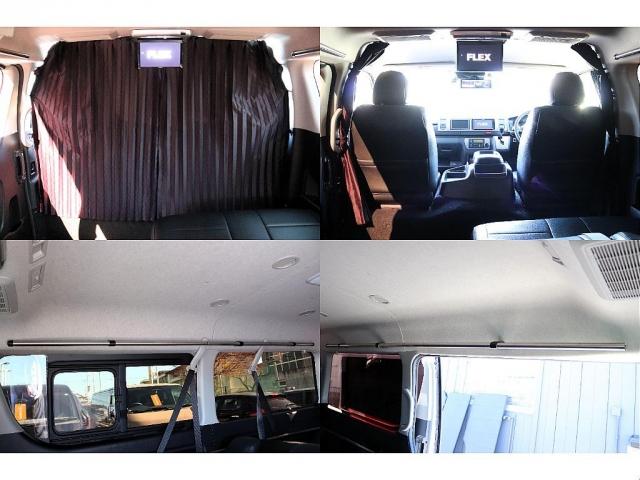 ハイエースワゴン ＧＬ　フルセグＳＤナビ　フリップダウンモニター　シートカバー　マルチウェイベットキット　デジタルインナーミラー　スロットルコントローラー　ＬＥＤヘッドライト　パワースライドドア　パールホワイト（17枚目）