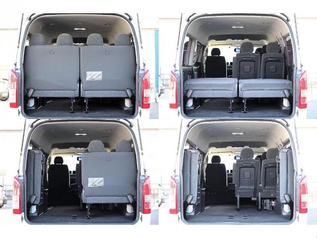 ハイエースワゴン ＧＬ　ＬＥＤヘッドライト　パワースライドドア　パールホワイト　プッシュスタート　スマートキー　ＫＥＮＷＯＯＤ製フルセグＳＤナビ　フリップダウンモニター　ビルドインＥＴＣ　レーダー探知機　バックカメラ（13枚目）
