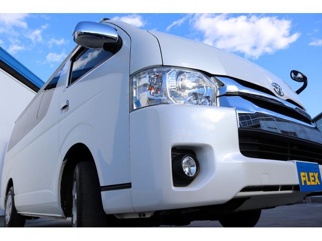 ハイエースワゴン ＧＬ　ＬＥＤヘッドライト　パワースライドドア　パールホワイト　プッシュスタート　スマートキー　ＫＥＮＷＯＯＤ製フルセグＳＤナビ　フリップダウンモニター　ビルドインＥＴＣ　レーダー探知機　バックカメラ（28枚目）