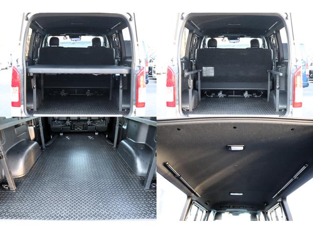 ハイエースバン スーパーGL ダークプライムII ベットキット/パナソニック10インチナビ/ETC/パノラミックビューカメラ/ブラックエディション/フロントスポイラー/ドライブレコーダー/フローリング/サイドバー/TRDバンパーガード/100V電源(13枚目)