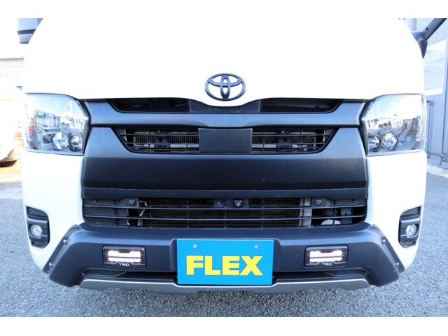 ハイエースバン スーパーGL ダークプライムII ベットキット/パナソニック10インチナビ/ETC/パノラミックビューカメラ/ブラックエディション/フロントスポイラー/ドライブレコーダー/フローリング/サイドバー/TRDバンパーガード/100V電源(29枚目)