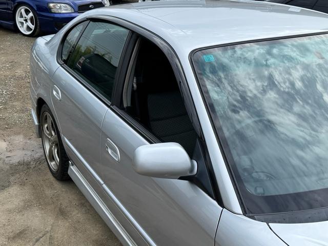 レガシィB4 RSK B4,RSK,5速MT,アプライドD,ライトチューン,ブリッツェングリル,OPエアロスプラッシュ,フジツボマフラー,車高調,ナビ,ブースト計,ソレノイドBOX交換,クラッチマスターO/H済etc..(8枚目)