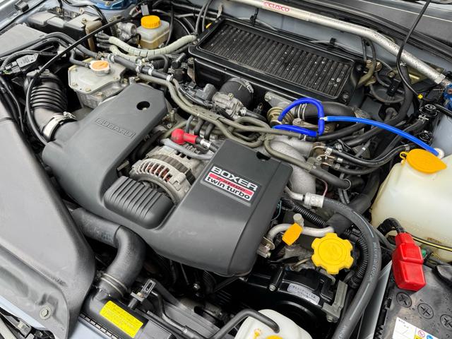 レガシィB4 RSK B4,RSK,5速MT,アプライドD,ライトチューン,ブリッツェングリル,OPエアロスプラッシュ,フジツボマフラー,車高調,ナビ,ブースト計,ソレノイドBOX交換,クラッチマスターO/H済etc..(49枚目)