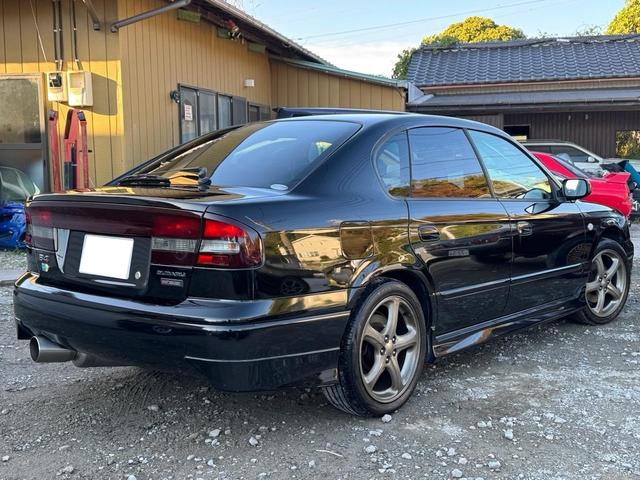 レガシィＢ４ ＲＳＫリミテッド　ワンオーナー車。ＥＪ２０ツインターボ，５ＭＴ，クラッチ，ラジエター，タイベル，パワステＰ，オルタネーター，シフトブッシュ交換歴あり。純正ビルシュタイン，フジツボマフラー，ナビ，ＥＴＣ，エアロＳＰ．．（18枚目）